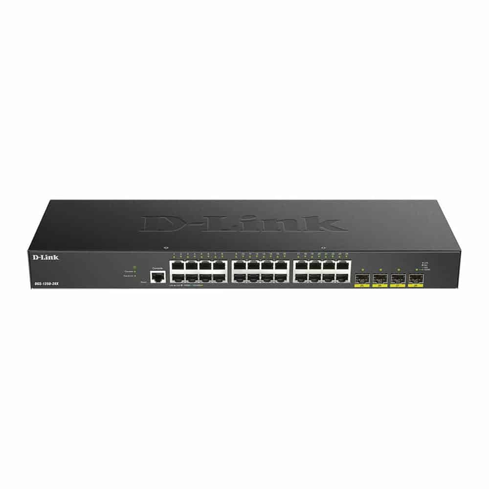 (image for) D-Link DGS-1250-28X 28-Port 10 Gigabit Smart Managed Switch